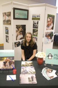 The booth and me. A very nice combination. 