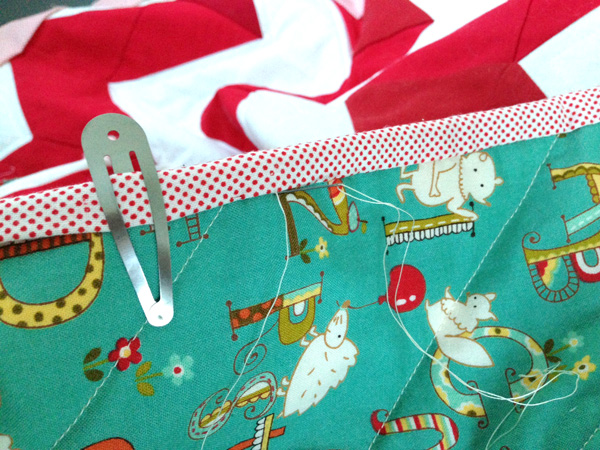 binding hand sew