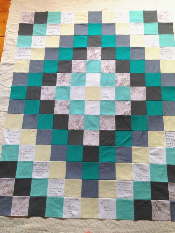 quilt front