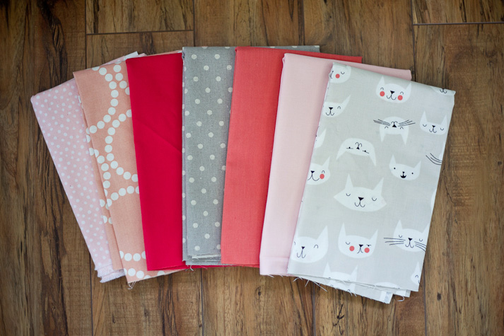 baby girl fabric bundle