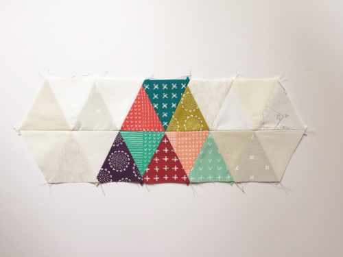 sewing triangles part 2