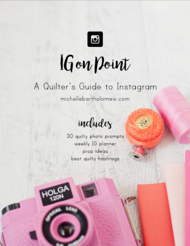 Free Instagram Guide for Quilters